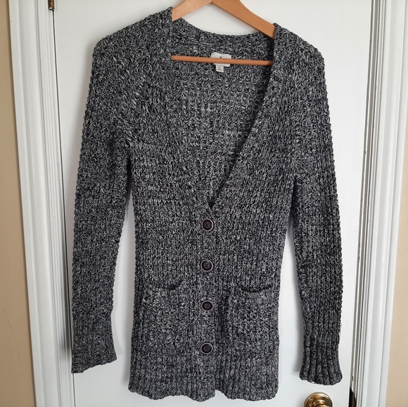 American Eagle chunky waffle knit cardigan - Picture 3 of 6